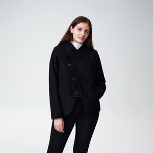 Universal Standard Wool Tambora Short Lapel Coat